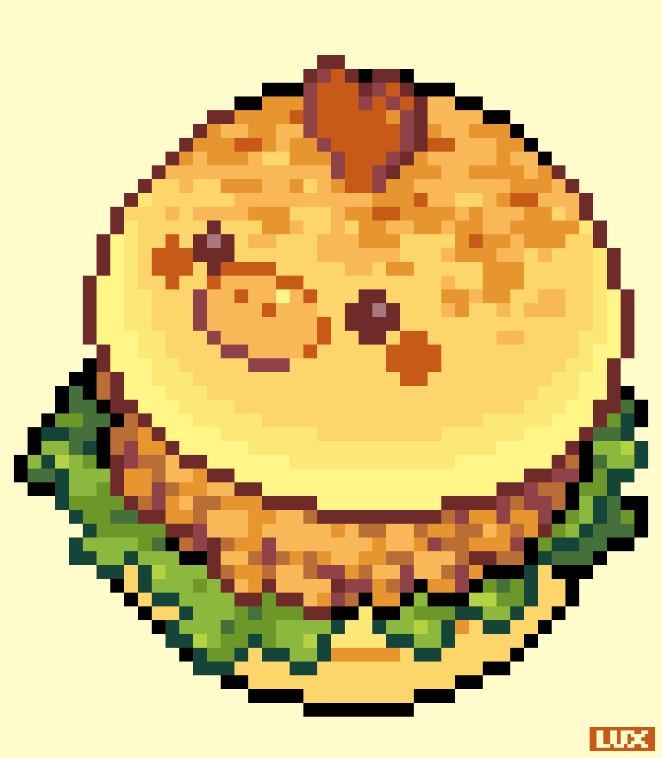 「chicken chicken sandwich  #pixelart #ドット」|Luxのイラスト