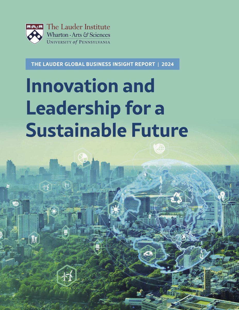 The 2024 Global Business Insight Report is out! Excellent articles based on site travels by my 1st year @LauderInstitute students. Explore Japan's love for used luxury goods, renewable energy challenges in Senegal & Argentina, & Paris' green 2024 Olympics. tinyurl.com/4yebvt8y