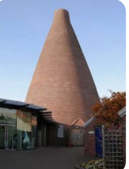 PLEASE LIKE/SHARE 

The Red House Glass Cone in Wordsley is undergoing MAJOR refurbs to restore/protect it. There is scaffolding around it &amp; people think it’s out of bounds. IT ISN’T
The many businesses/studios are open for business. Please visit. #blackcountry @Sazceramics