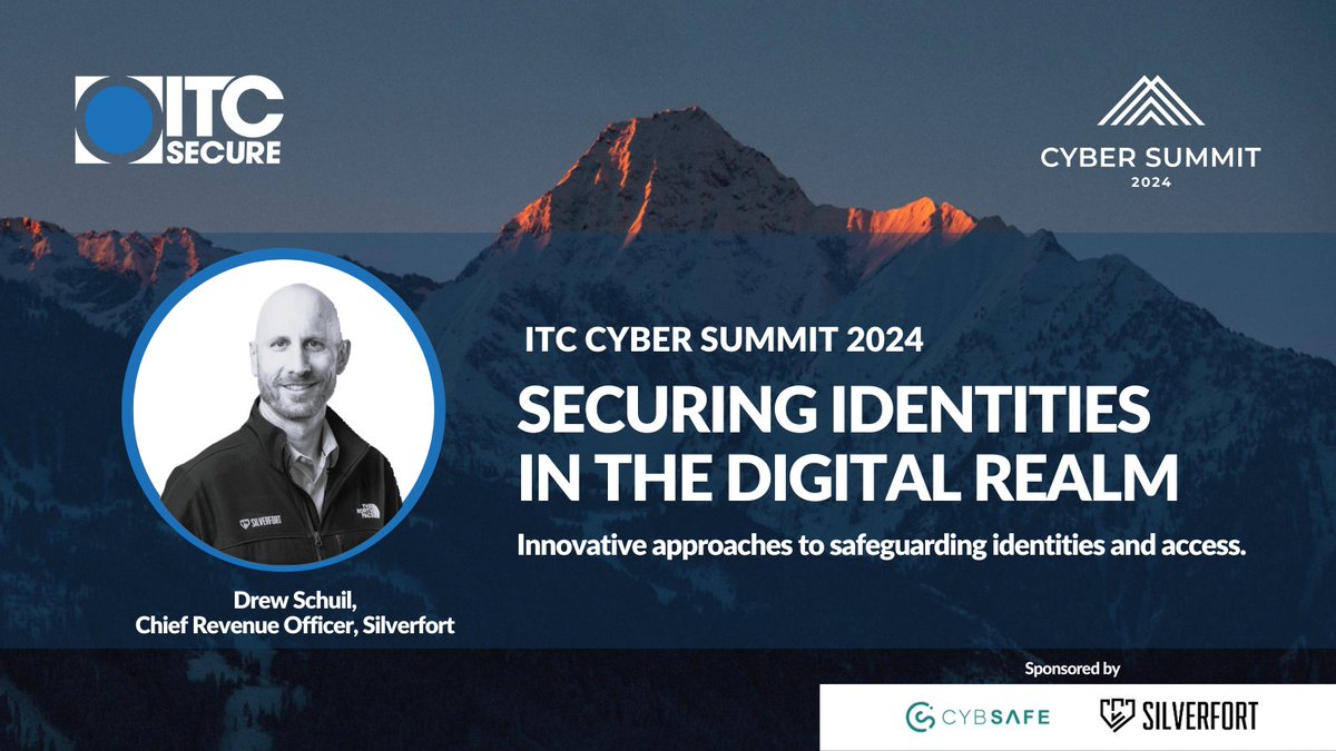ITC Secure (@itc_secure) on Twitter photo π Drew Schuil, CRO at <a href="/silverfort/">Silverfort</a>, shares innovative solutions for securing #digitalidentities at #ITCCyberSummit 2024. Addressing MFA challenges with MFA Anywhere and enhancing Service Account Protection for visibility. Elevate your identity security to build a faster future! π Drew Schuil, CRO at <a href="/silverfort/">Silverfort</a>, shares innovative solutions for securing #digitalidentities at #ITCCyberSummit 2024. Addressing MFA challenges with MFA Anywhere and enhancing Service Account Protection for visibility. Elevate your identity security to build a faster future!