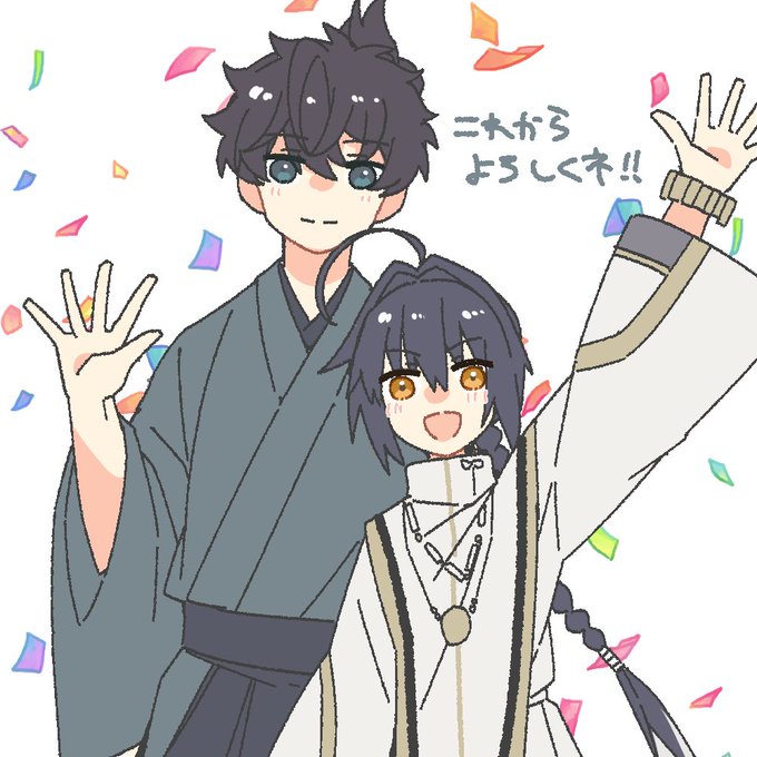 #寒さに負けないクマの絵日記 サムレムコラボ ありがとう。  ようこそ、宮本伊織くん。