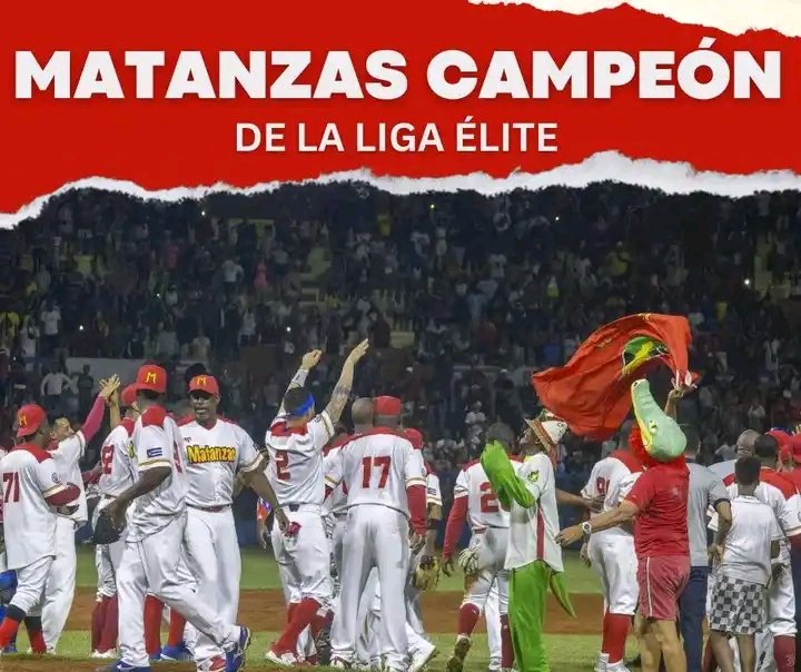 👉Felicidades a nuestros Campeones, otra vez los Cocodrilos lo dan todo en el terreno.🇨🇺💖⚾🐊 #EstaEsLaRevolución #JagueyEnVictoria #MatancerosEnVictoria <a href="/DiazCanelB/">Miguel Díaz-Canel Bermúdez</a> <a href="/SuselyMorfaG/">Susely Morfa González</a> <a href="/JanyMartnez10/">Hanny Martínez</a> <a href="/PomaresCardena2/">Roberto Cárdenas Pomares</a> <a href="/SunyGarca1/">Suny García</a> <a href="/MaykelPorte/">Luis Maykel</a> <a href="/LuzardoMagdiel/">Magdiel Díaz Luzardo</a> <a href="/mariofsabines/">Mario Sabines Lorenzo</a>
