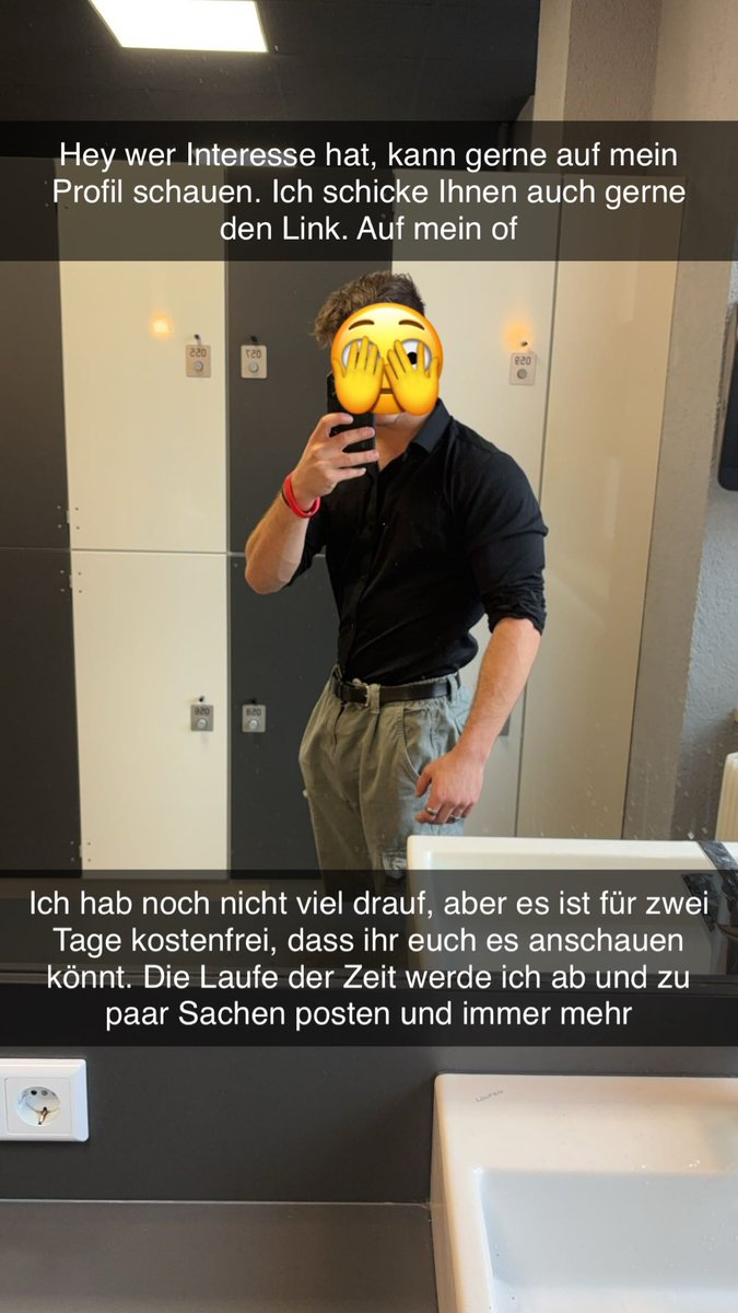 Hey, hab jetzt of wer Interesse hat, kann gerne mir schreiben✍️🫶