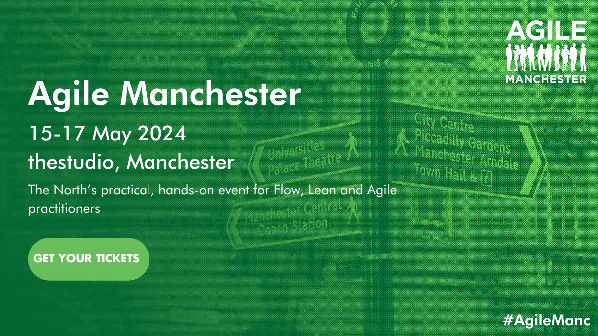 agilemanc's tweet image. #AgileManc explores the innovations, challenges, and opportunities in flow, lean, and agile work!
With a focus on practical, hands-on learning, you’ll leave Agile Manchester with actionable insights, new ideas and new connections.
agilemanchester.net/tickets
#Flow #Lean #Agile