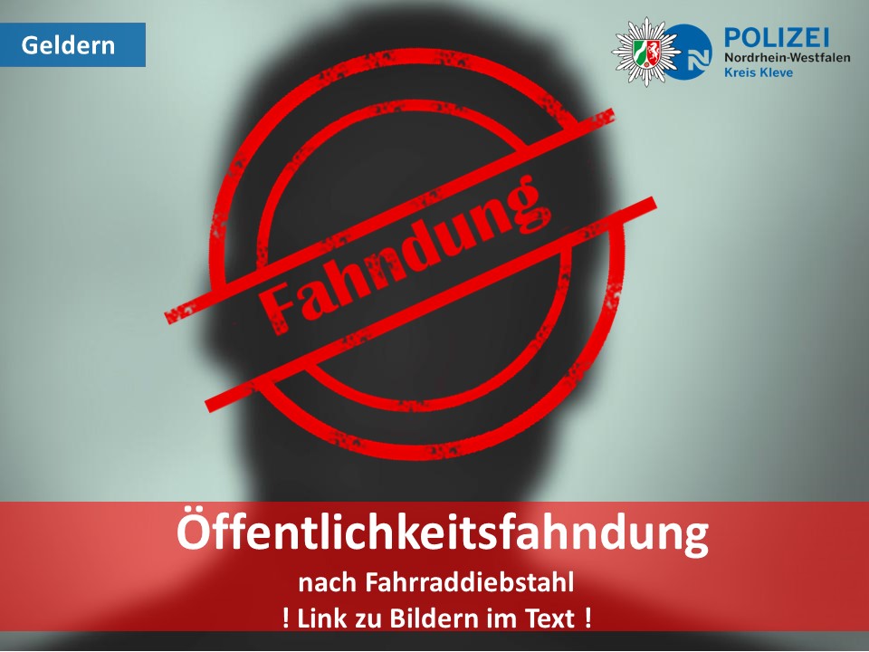 ➖ Geldern ➖ 

📸 Mehrere Bilder des Täters und eine Personenbeschreibung sind über dem nachfolgenden Link dem Fahndungsportal der Polizei zu entnehmen:
polizei.nrw/fahndung/125447 

☎ Hinweise zum beschriebenen Sachverhalt nimmt die Kripo Geldern unter 02831 1250 entgegen.