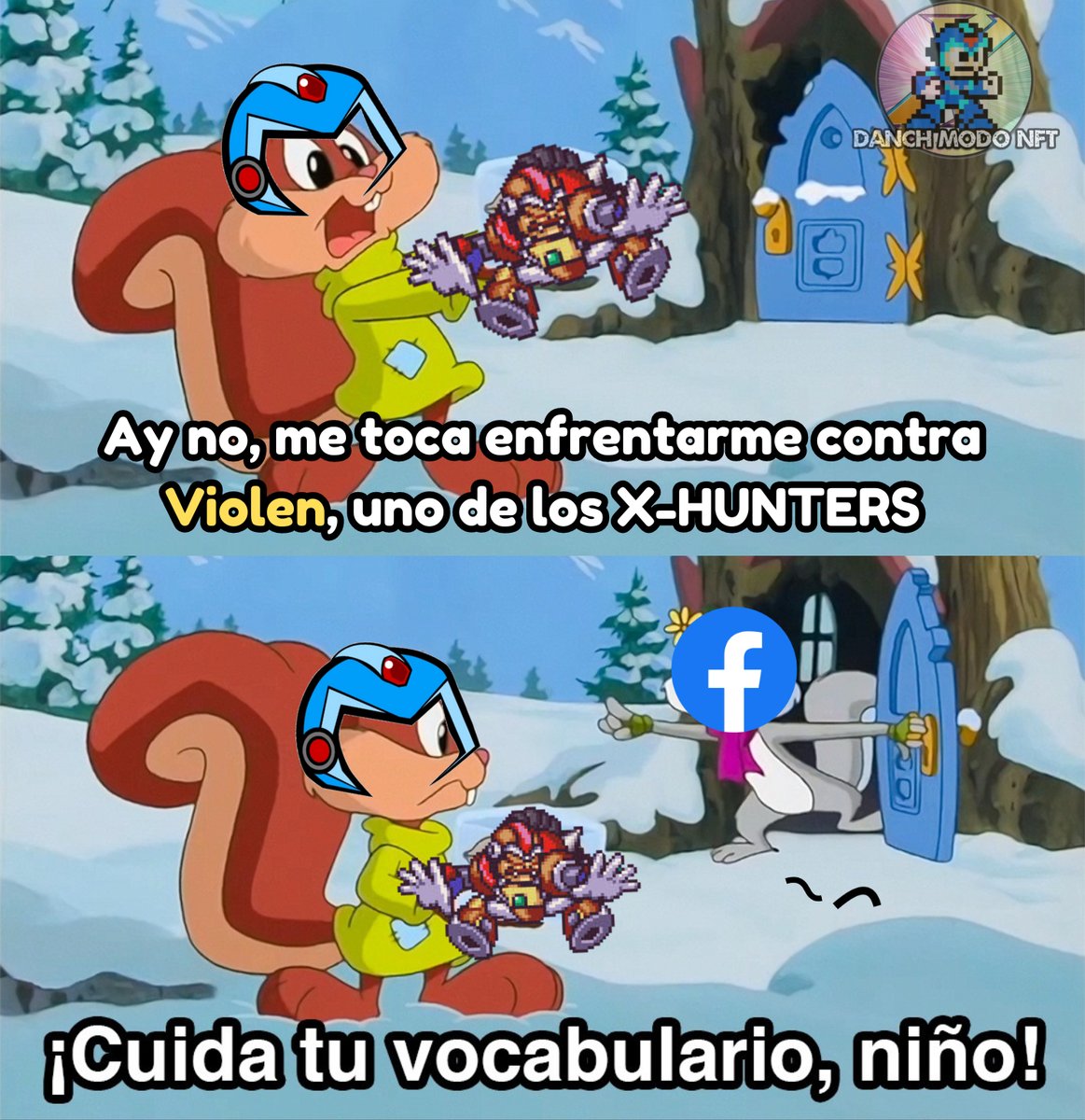 DanxhHunterX's tweet photo. Wenos días y a cuantos no les han baneado sus perfiles por escribir ese culero nombre de uno de los X-HUNTERS en megaman x2 jsjsjsjs 🤣🤣🤣 #MegaManXDive #rockmanx #megamanX #Megamanfans https://t.co/Z3PxBBu9cr