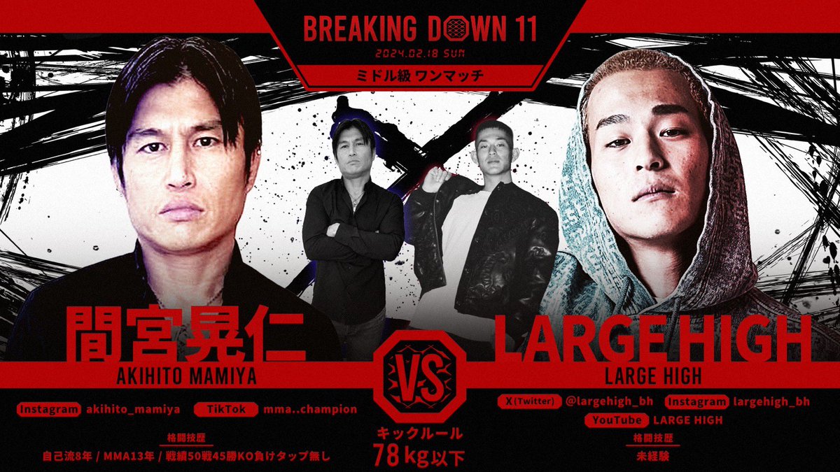 Beat up
#BreakingDown11