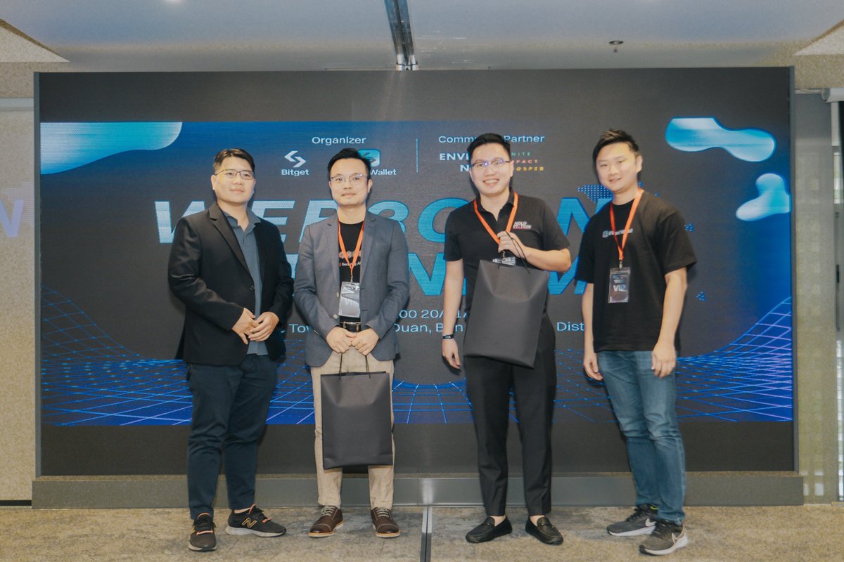 🎉 That's a wrap on the #WEB3CON VIETNAM EVENT!

🤝 A huge thank you to @bitgetglobal, @BitgetWallet, @fizenapp, @TitanTradingBot and @PwC for an exciting event. It was a great journey, meeting and diving into discussions with leading #Web3 experts.
We hope this event opened…