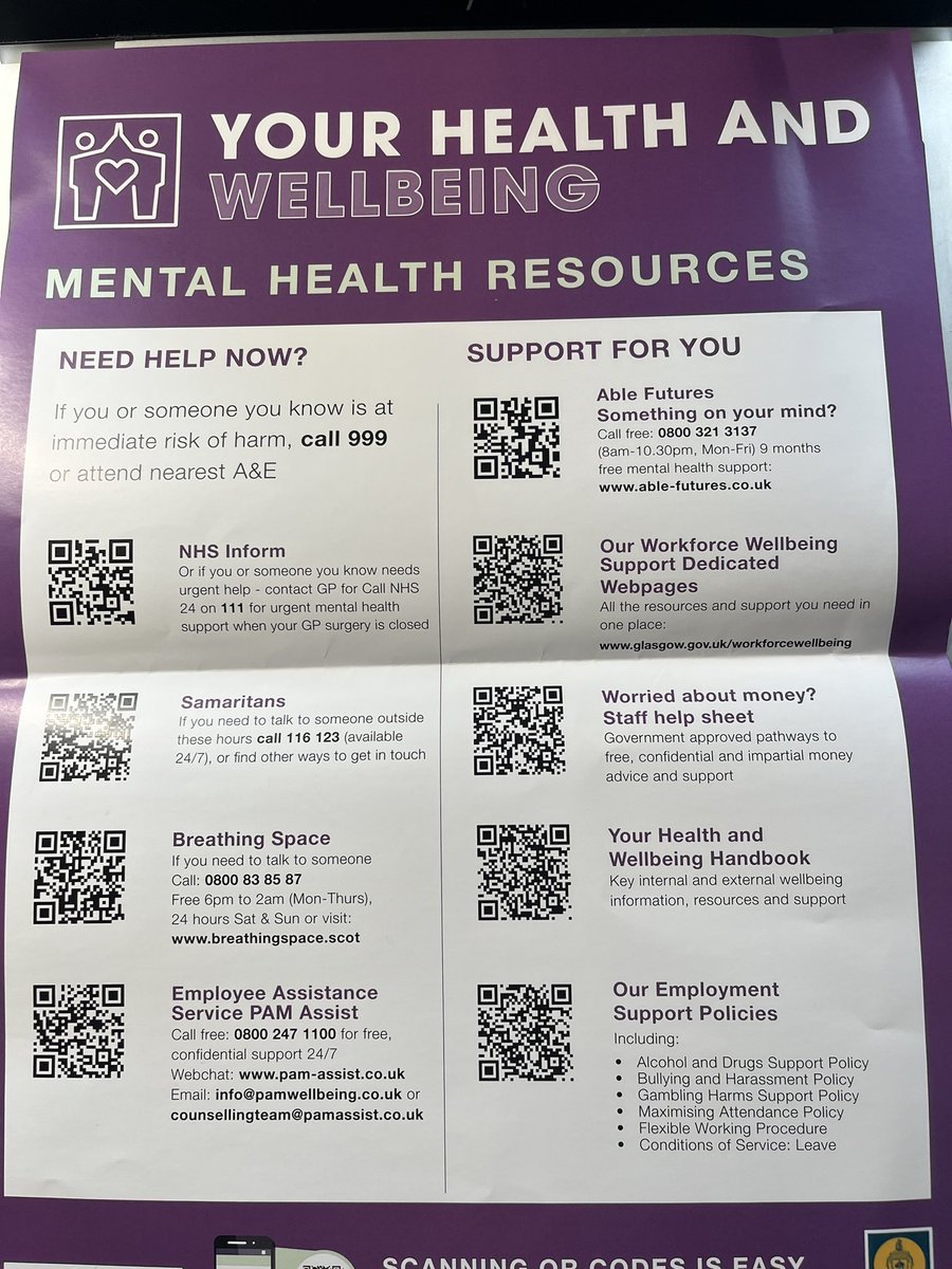 Baker_GCC's tweet photo. Good to hear about the HR page on GO Glasgow and access to support services for all staff for a range of HWB issues at the Primary Head Teacher’s meeting this morning @EdISGlasgow @GlasgowCC https://t.co/2azXKThBAW