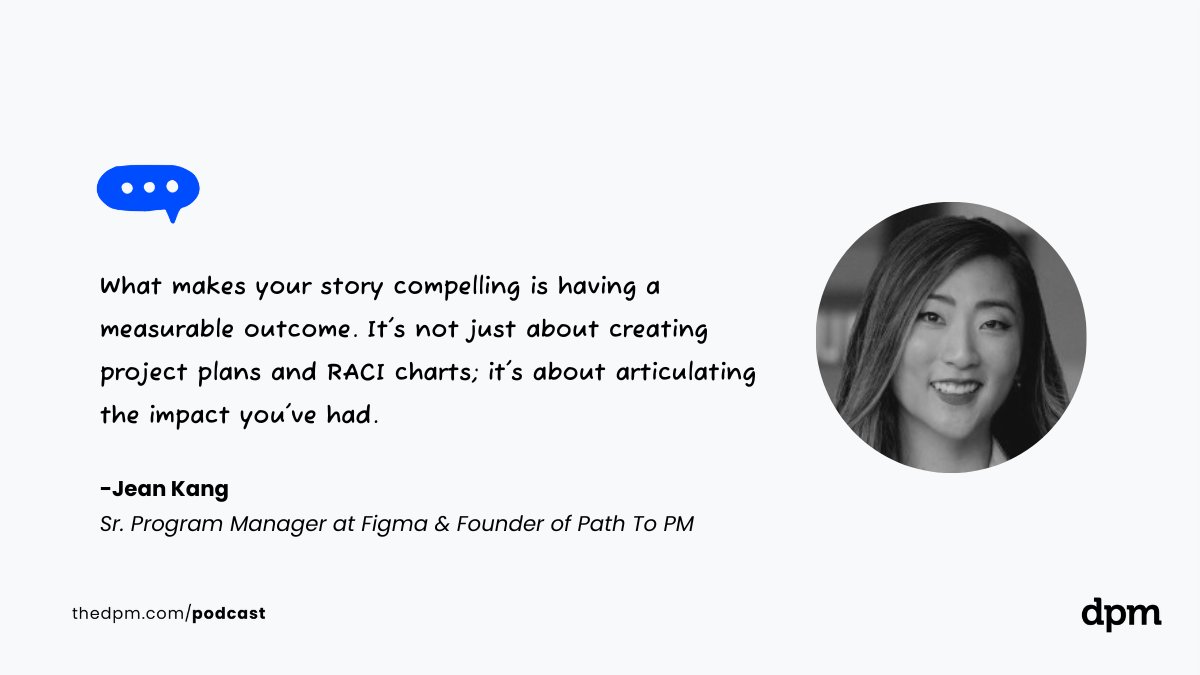 Galen Low is joined by Jean Kang—Sr. Program Manager at Figma & Founder of Path To PM—to talk about her journey of career pivots and how each pivot contributed to her current role! 💡 >> loom.ly/awwYhKg #DPM #ProjectManagement #ProjectManager #PM #CareerGrowth #Podcast