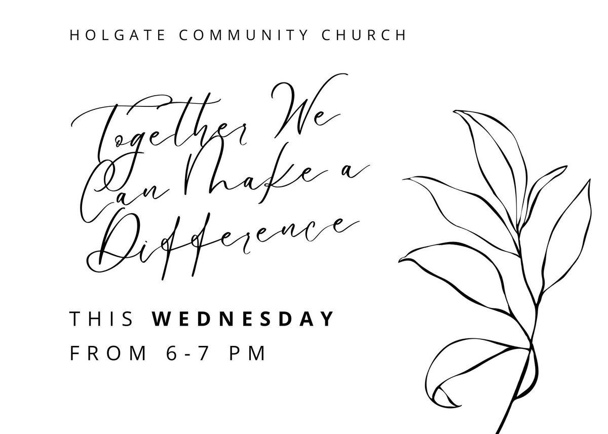 Holgate Community Church tweet media