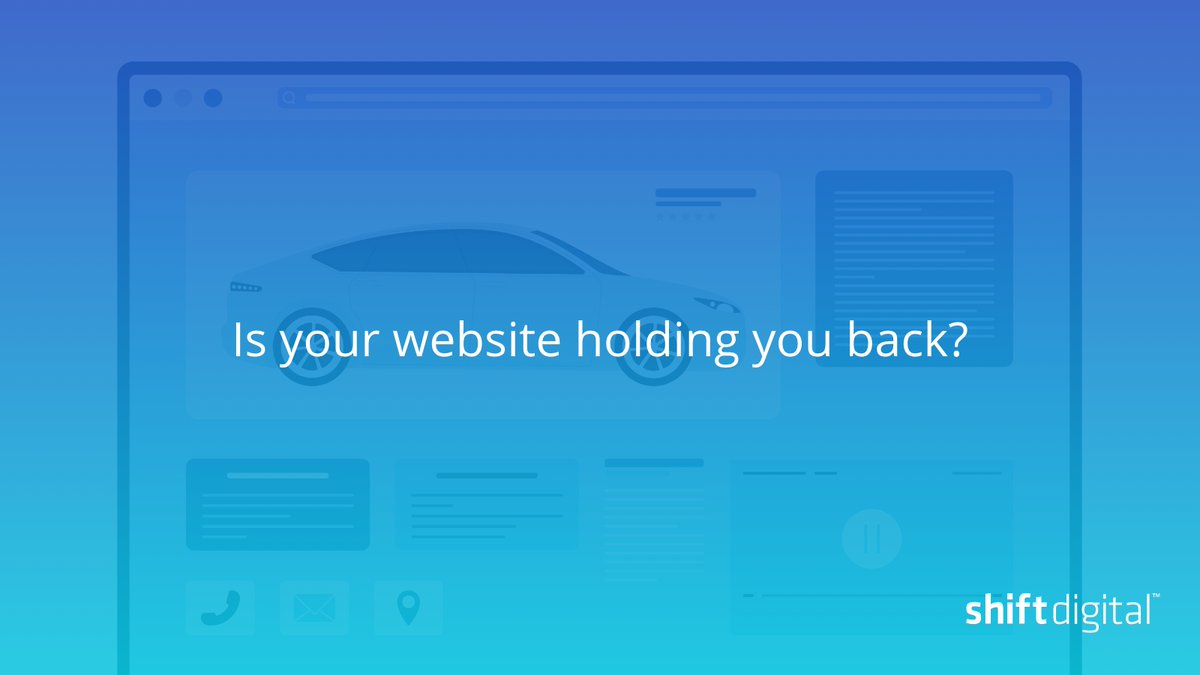 Today’s car shoppers prefer to do most of their vehicle research online. Is your dealership website delivering the experiences they demand? The answer lies in the data. ow.ly/x0Ij50QkOna #ShiftDigital #DigitalConsultant #Automotive #Dealerships #ShiftDigital