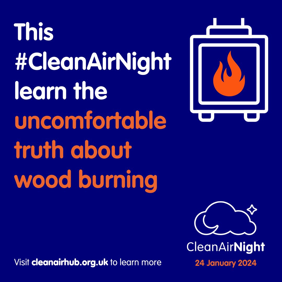 Tonight is #CleanAirNight! We’re raising awareness of some uncomfortable truths about wood burning—a growing source of local air pollution. Here in Leeds, it's estimated that air pollution can be linked to 54 of every 1000 deaths. Find out more👇 orlo.uk/XIa0D