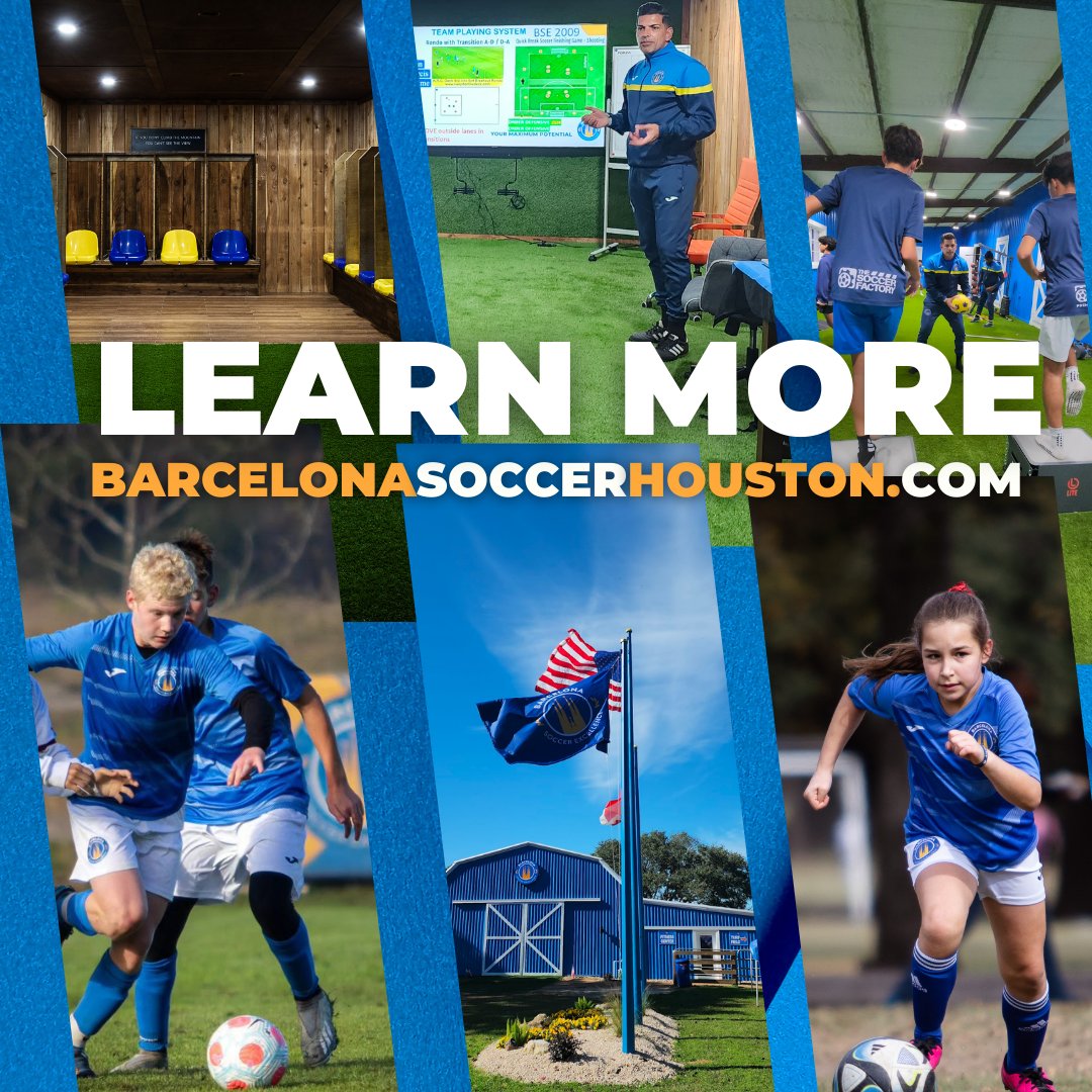 Youth Academy Open Enrollment - Barcelona Center of Excellence - Cypress/Tomball

#socceracademy
#BarcelonaSC 
#cypresstx
#tomballtx