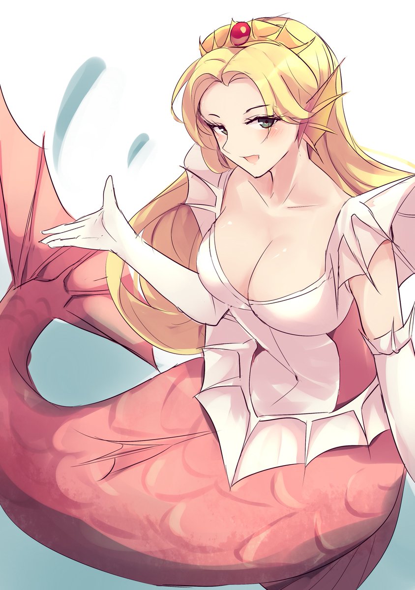 遊戯王「お題:魚族  プリンセス人魚 Cure Mermaid #遊戯王OCG深夜の真剣」|柑咲 etc.のイラスト