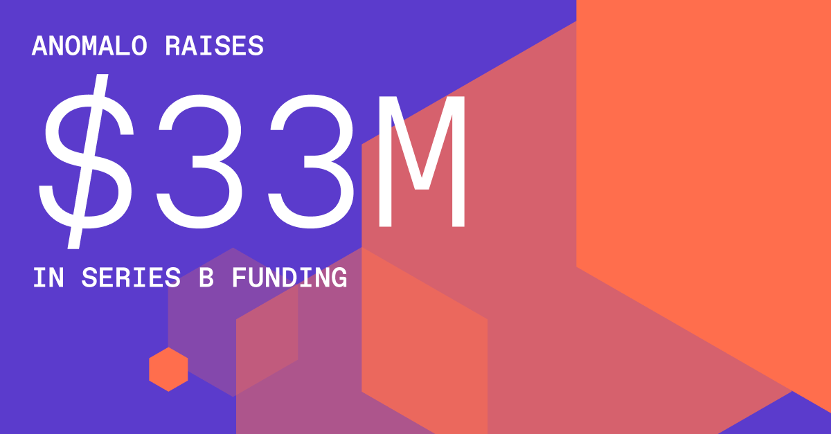 🚀 Anomalo secures $33M Series B funding to bring AI-based data quality monitoring to every enterprise 🎉💻 Huge thanks to our amazing team, investors, customers, and partners for making this possible. 📈🔍 #SeriesBFunding #EnterpriseAI #AnomalyDetection #DataQuality #DataOps