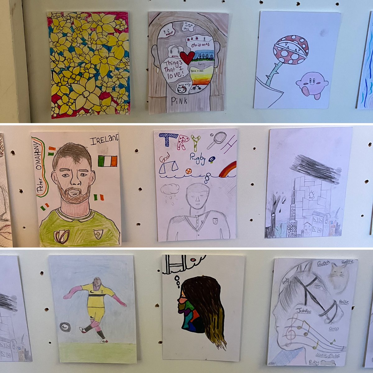 WalesinIreland's tweet image. Ardderchog! Wonderful to see @ieBritsih Creative Postcards Showcase on the theme of identity at @IMMAIreland 
Including some fantastic work from @ypd_dewicampus @nonysgol 🎨👩‍🎨👨‍🎨🎨
#CultureConnects #CreativePostcards #CreativeSchools