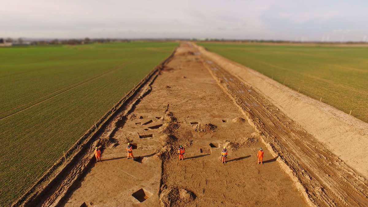 The archaeology of an isolated settlement in the Lincolnshire Marshes forms a cautionary tale of climate change...

📣Catch our very own Ashley Tuck at the @CurrentArchaeo Live conference and discover what our archaeologists excavated during the Hornsea Project One Cable Route!