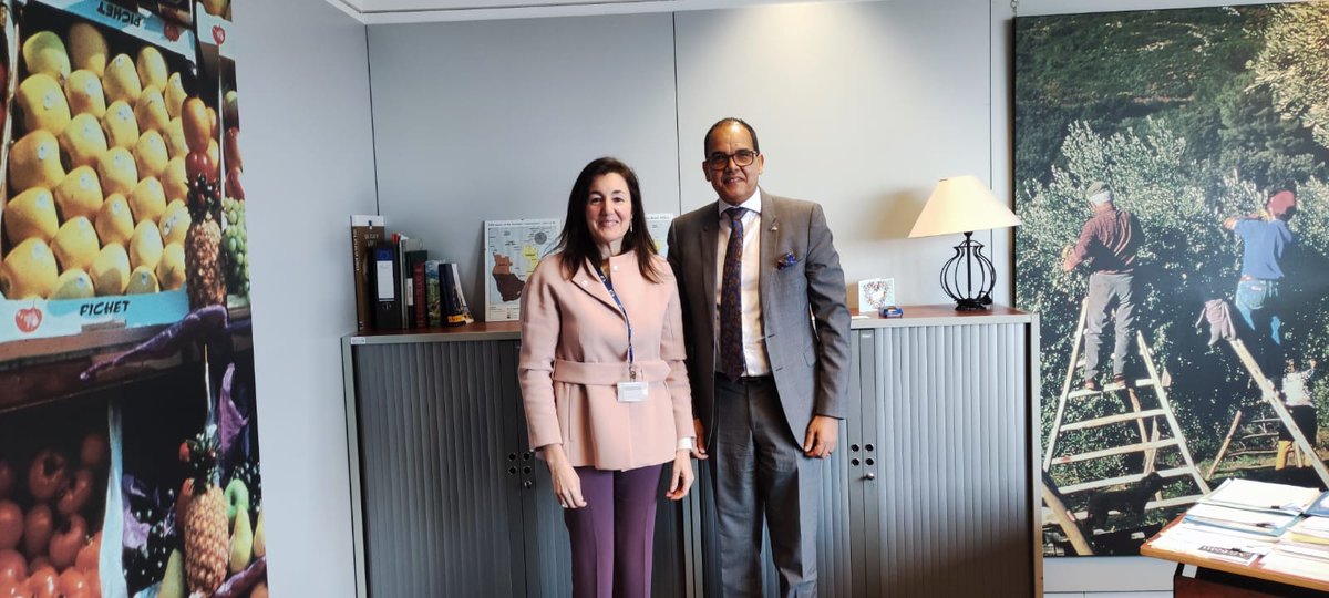 RwandaInGermany's tweet photo. Amb. @Cesar_Igor_ had a meeting with Ms.Cristina Miranda Gozalvez, Head of Unit - African, Caribbean & Pacific, Overseas Countries & Territories @EU_Commission to discuss Samoa Agreement, trade & sustainable development provisions & climate resilience #RwandaWorks #RwandaEU 🇷🇼🇪🇺 https://t.co/XwyRVmKoF1