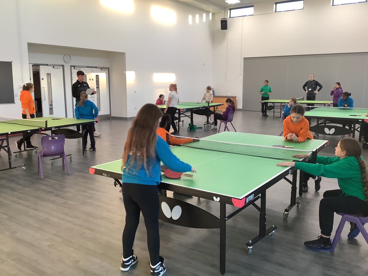 westheathprim's tweet image. Our Key Stage 2 girls at a Table Tennis Workshop 🏓 #tabletennis #whps #girlstabletennis