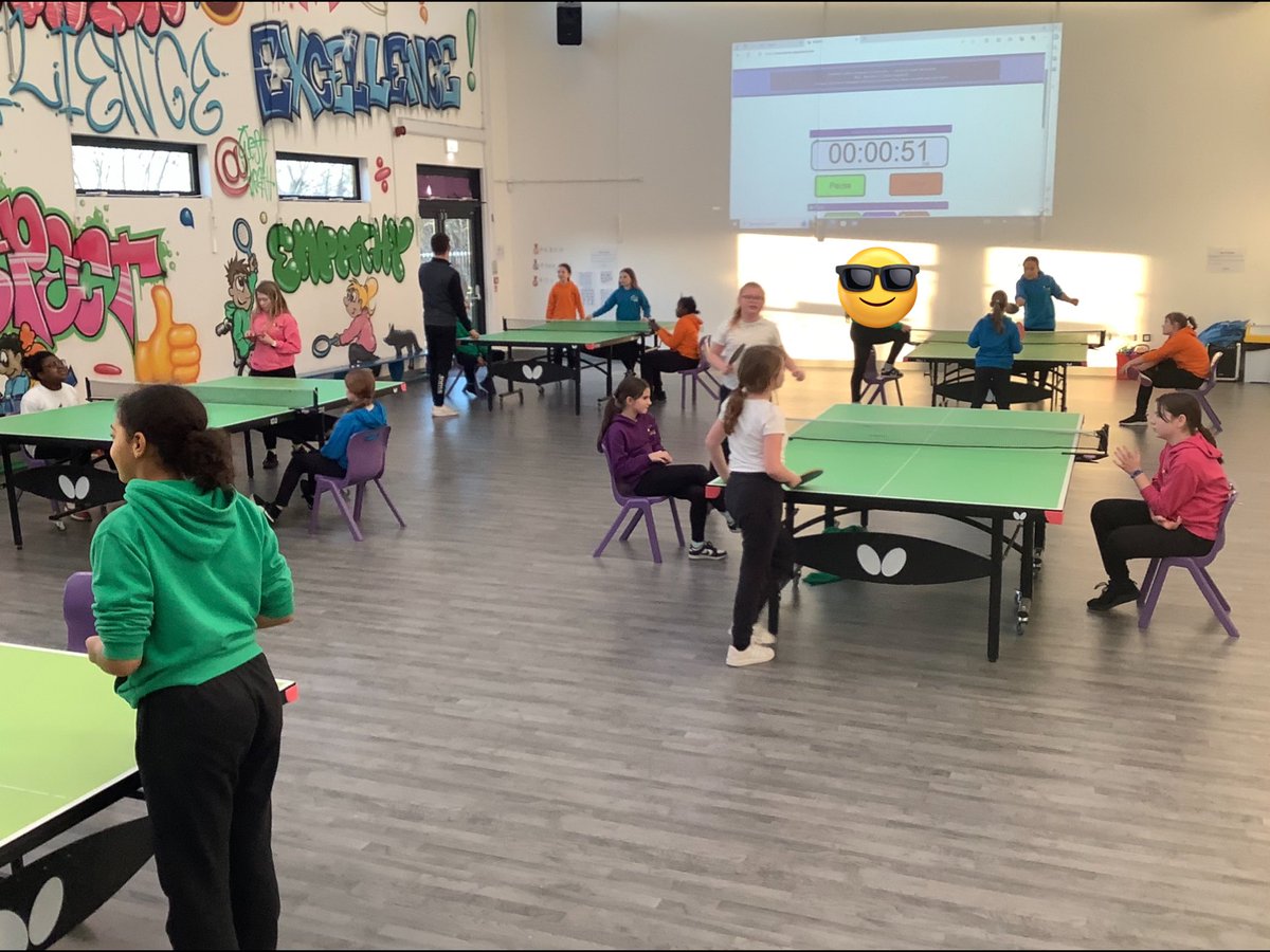 westheathprim's tweet image. Our Key Stage 2 girls at a Table Tennis Workshop 🏓 #tabletennis #whps #girlstabletennis