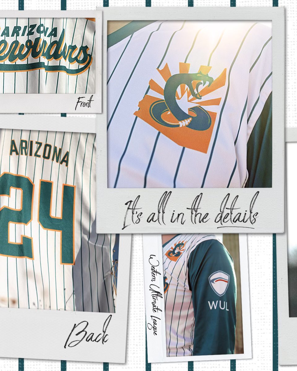 az_sidewinders's tweet photo. 🐍 Level up your Sidewinders swag with the 2024 WUL Be A Megafan gear! Act fast because these limited-edition Breakmark jerseys and shirts are only available for 4 days. ⏰😱

>> https://t.co/reaiKHZygd https://t.co/2vGZxGy2XP