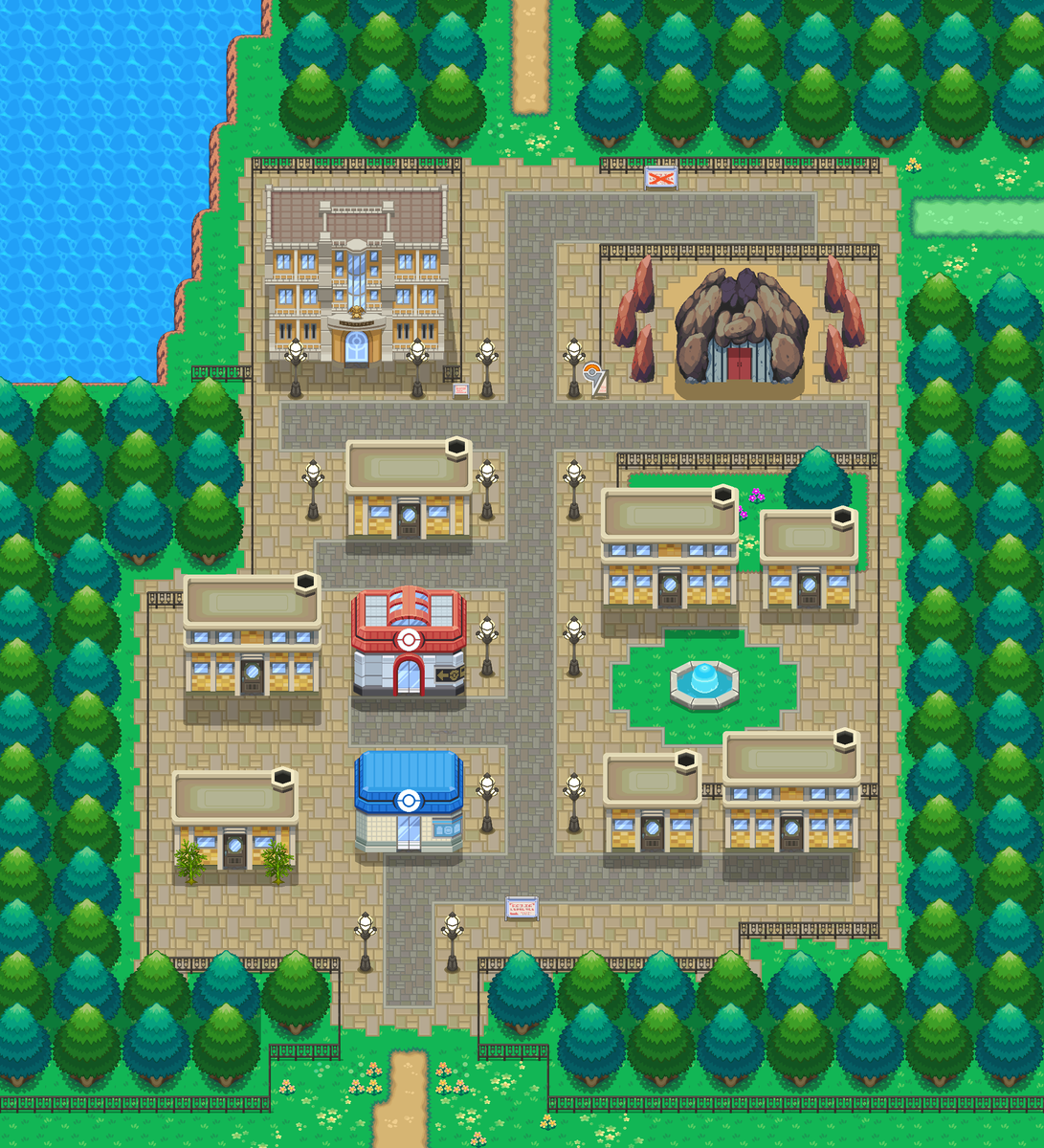 Since today is my birthday, here's your first look at Rustboro City for Pokémon Meteor.
The fangame arrive this 2024!

Ya que es mi cumpleaños, aquí está el primer vistazo a la Ciudad Férrica para Pokémon Meteoro.

#pokemon #pokemonmeteoro #pokemonmeteor #Rustboro #Hoenn #fangame