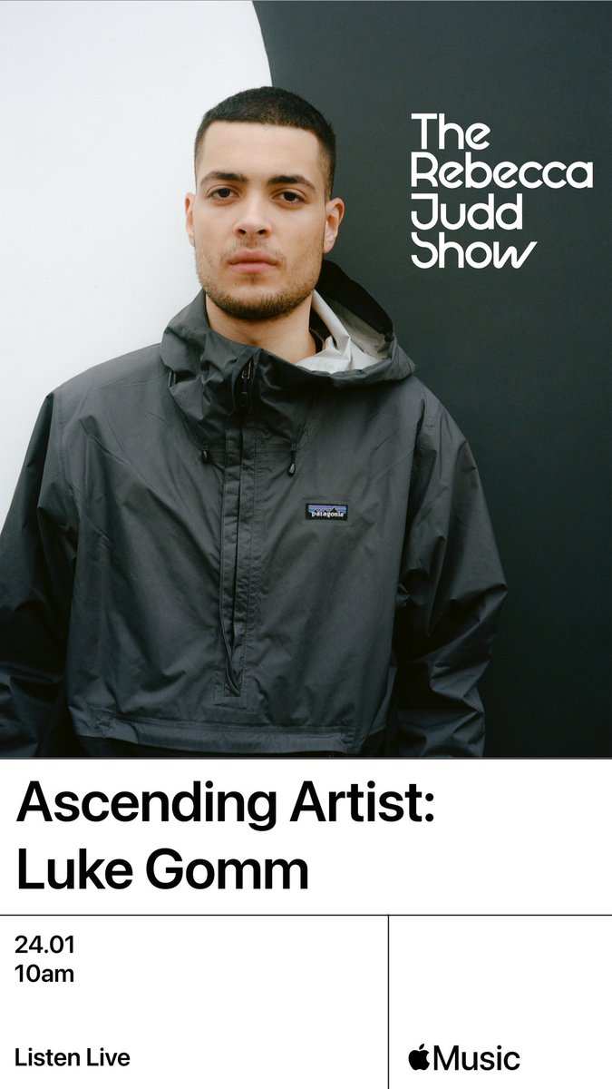 Great to catch up with the legend <a href="/rebecca_judd/">Rebecca</a> on her show today! 🙏💫

You can listen back to it nowww 🔊

#rebeccajudd #interview #radio #newmusic <a href="/AppleMusic/">Apple Music</a>