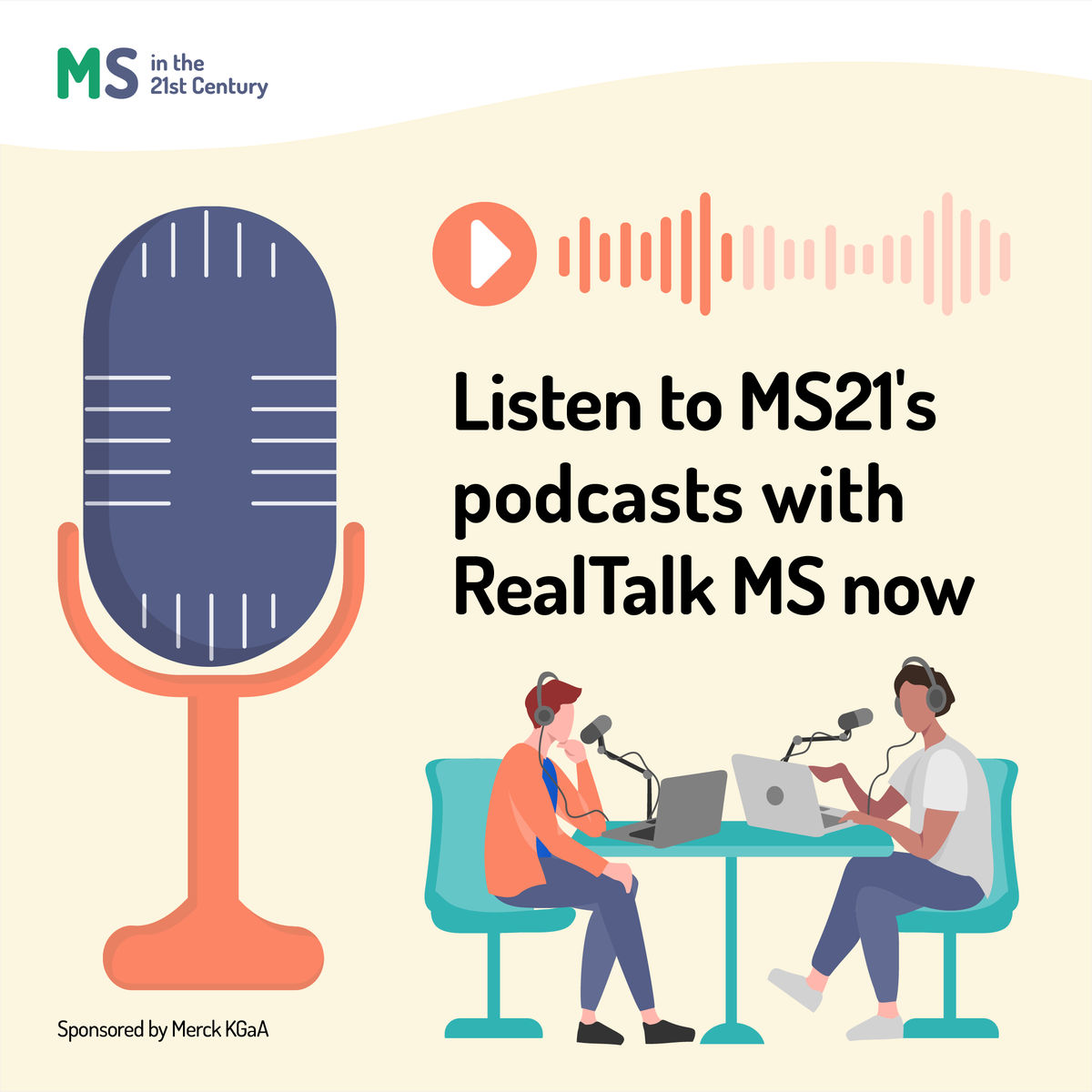 In the last 3 years, #MS21 has collaborated with <a href="/RealTalkMS_jon/">Jon Strum</a> at RealTalk MS to create 7 podcasts. 🎙

Stay posted for more podcast collaborations in 2024!⭐

Check out all podcasts on the MS21 website: bit.ly/47f2kJ8

#multiplesclerosis #podcast #ms