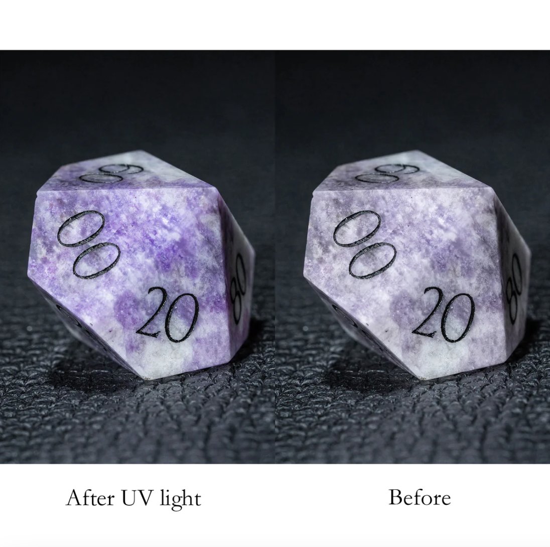 📷 Behold the power of the Hackmanite Gemstone! Imbued with mystery and charm, these dice are not just tools, but companions on your journey. Let the dice speak, and watch as the story unfolds with every roll. 📷📷
#URWizardsDiceSet #urwizardsdice #tabletopadventures #GamingMagic