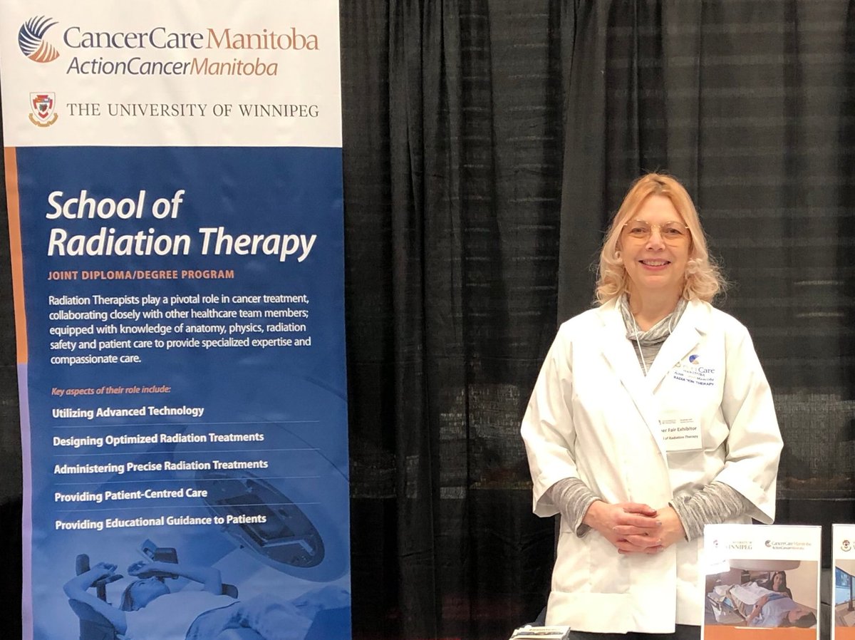 We’re excited to be at the @BrandonUni Winter Career Day! Chat with us at the School of #RadiationTherapy booth and apply by March 1! tinyurl.com/y7zhby2t 

#futureradiationtherapist #healthcarecareers #MBjobs #bdnmb