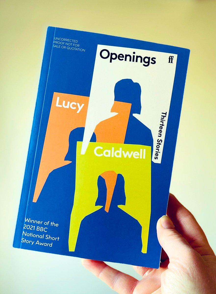 yearsofreading's tweet image. Thank you so much to @joshsm_th and @FaberBooks for my copy of #Openings by @beingvarious which is out in May.

I loved Lucy’s story collection #Intimacies so can’t wait to read this one.