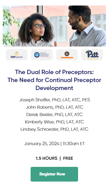 EBPcentral (@ebpcentral) on Twitter photo LAST CALL to sign up for tomorrow's CEU! You don't want to miss this conversation with our ALL-⭐️Faculty!
✏️ebpcentral.com
<a href="/GPPartner/">Gatorade Performance Partner</a> <a href="/Pitt_ATP/">PittATP</a> <a href="/EbpCentral/">EBPcentral</a> LAST CALL to sign up for tomorrow's CEU! You don't want to miss this conversation with our ALL-⭐️Faculty!
✏️ebpcentral.com
<a href="/GPPartner/">Gatorade Performance Partner</a> <a href="/Pitt_ATP/">PittATP</a> <a href="/EbpCentral/">EBPcentral</a>