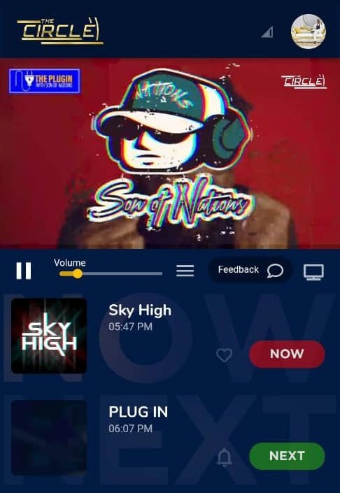 Tabby_Teee's tweet image. @SONOFNATIONS live on the @TheCircleChnl  #Plugin #TheCircleChannel