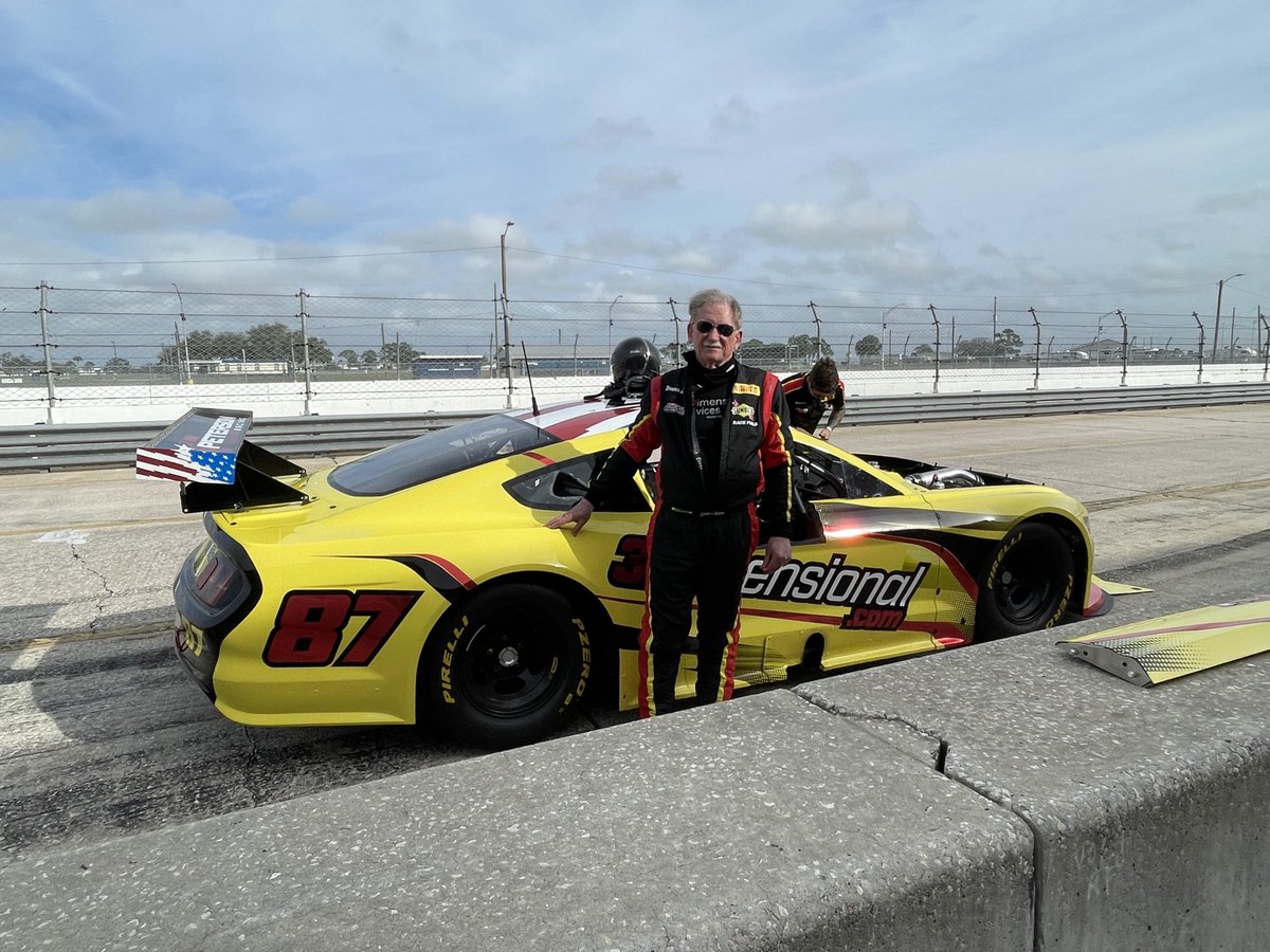 Prepping for the drive at Sebring Raceway