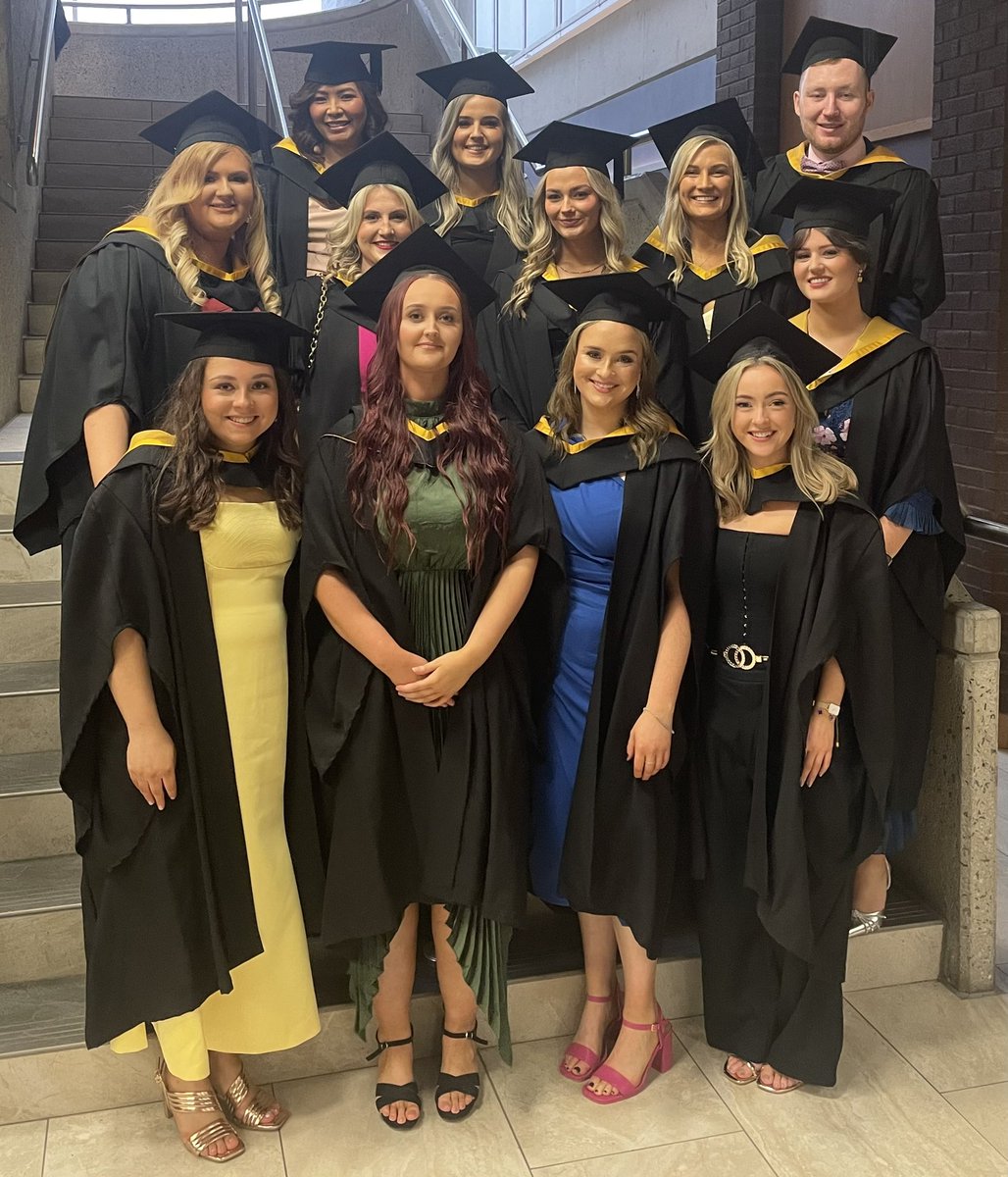 Congratulations to our graduating classes from The Department of Nursing and Midwifery 🎓 

Wishing you all the best with future endeavours ⭐️ 

#StudyAtUL #UL #ULGraduation #Graduation #StudentLife #Limerick