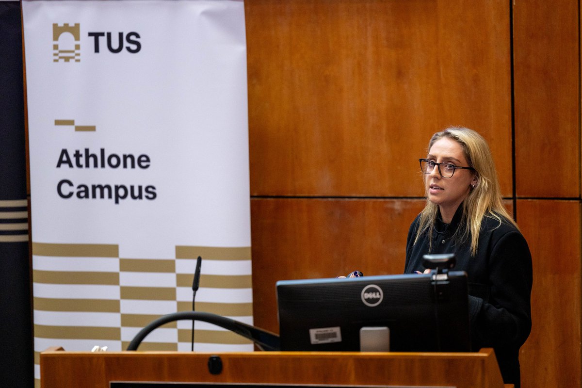 TUS_ie's tweet photo. It was a pleasure to welcome Tara Byrnes, EU senior brand manager for @CocaCola, to our Athlone Campus today for the latest installment of the #DigitalSpeakerSeries, to share insights into the world of digital marketing with students. 
 
#WeAreTUS @TUS_BusMgmt https://t.co/2JX4ZvJeSZ