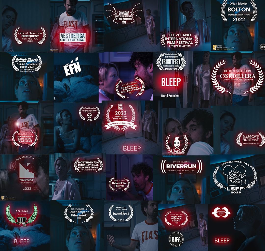 Time for another shout out! If you haven’t yet watched BLEEP, now available online thanks to @WeAreDN, please check out our short spooky comedy here 👻: youtu.be/S8bn4W-XU4Y?si…