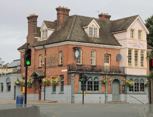 CllrCurran's tweet photo. Squatters have taken over the Baring Hall Hotel pub preventing its restoration and reopening.

After 15 years of campaigning the community finally had the prospect of it reopening and now this. 

I've written an open letter to them requesting they leave.. https://t.co/WcSLdfDDOs
