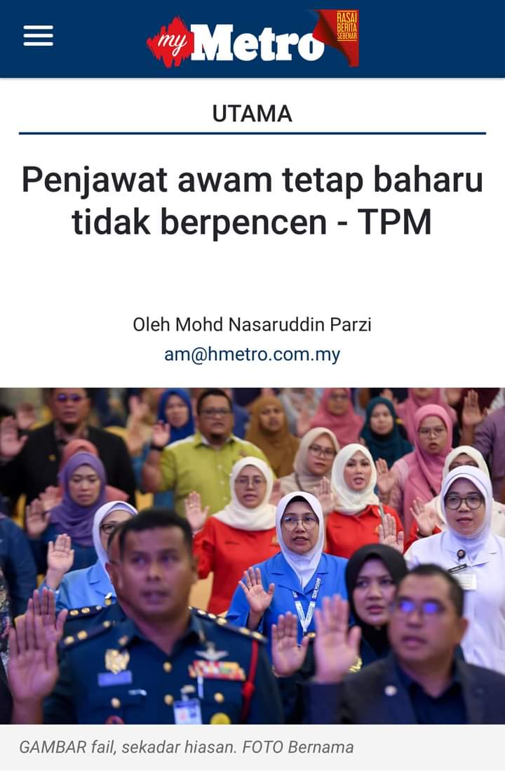 duaTepek's tweet photo. DAP dah lama rancang, korang je lalai.

Terima kasih DAP menghapuskan sistem pencen...

Pencen menteri dan ahli2 yg berhormat mcm mana???.... Para YB pun lantikan kontrak juga, 5 tahun sekali renew... Patutnya tak layak juga dapat pencen...
. https://t.co/kkIaDxBQpG