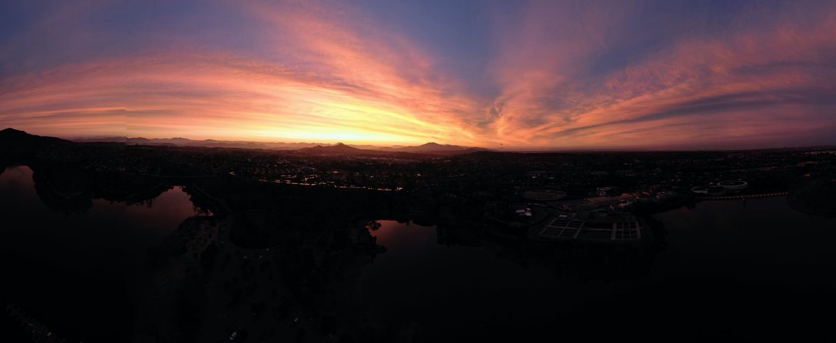 The 360° view this morning