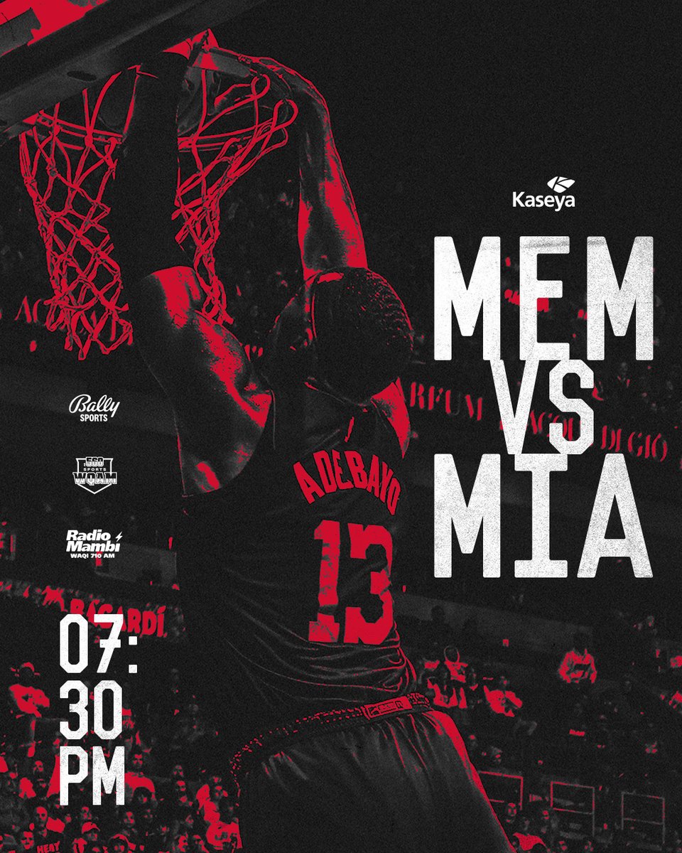 MiamiHEAT's tweet photo. New day in the 305 with a #HEATCulture game on deck. https://t.co/M6hCZN9A3s