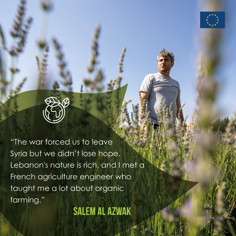 eu_enlargement_'s tweet photo. The 🇪🇺#EU supports organic agriculture in 🇱🇧#Lebanon!

Through the #EUTFSyria, Salem’s organic farm received a new solar system that:

🌱 Improved sustainability
⚡️ Cut energy costs
👨‍🌾 Helped create job opportunities

Read about Salem’s story ⬇️

#EUmadad