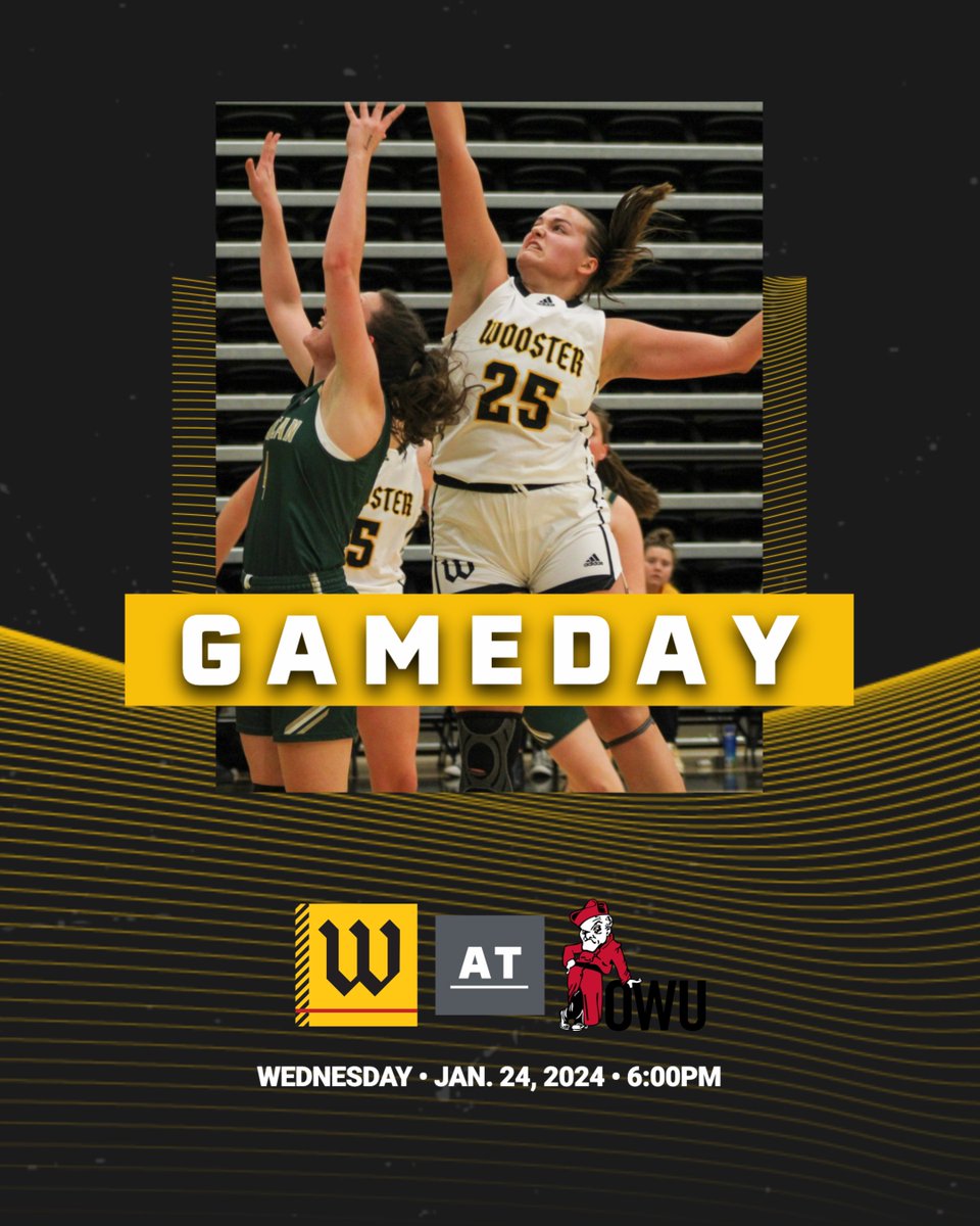 WoosterWBB's tweet photo. It’s GAMEDAY‼️ Tune in today at 6pm to watch the Scots take on Ohio Wesleyan #RollScots https://t.co/lZvmgQjE2Y