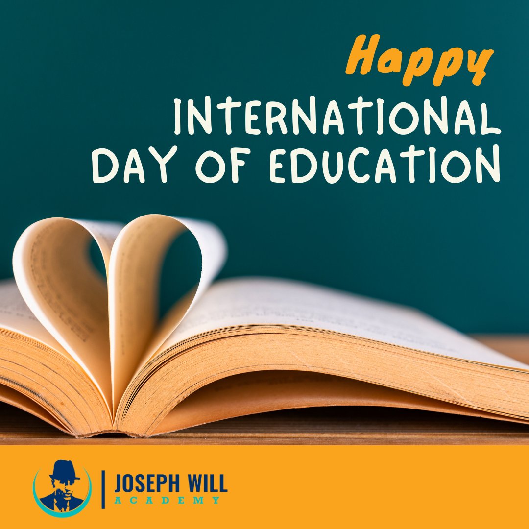 josephwillacad's tweet photo. Happy International day of Education!

We acknowledge the immense significance of education and celebrate educators for shaping the very essence of our society and the future.

#Internationaldayofeducation #education #humanrights #righttoeducation #currentAffairs https://t.co/1mStZPddPN