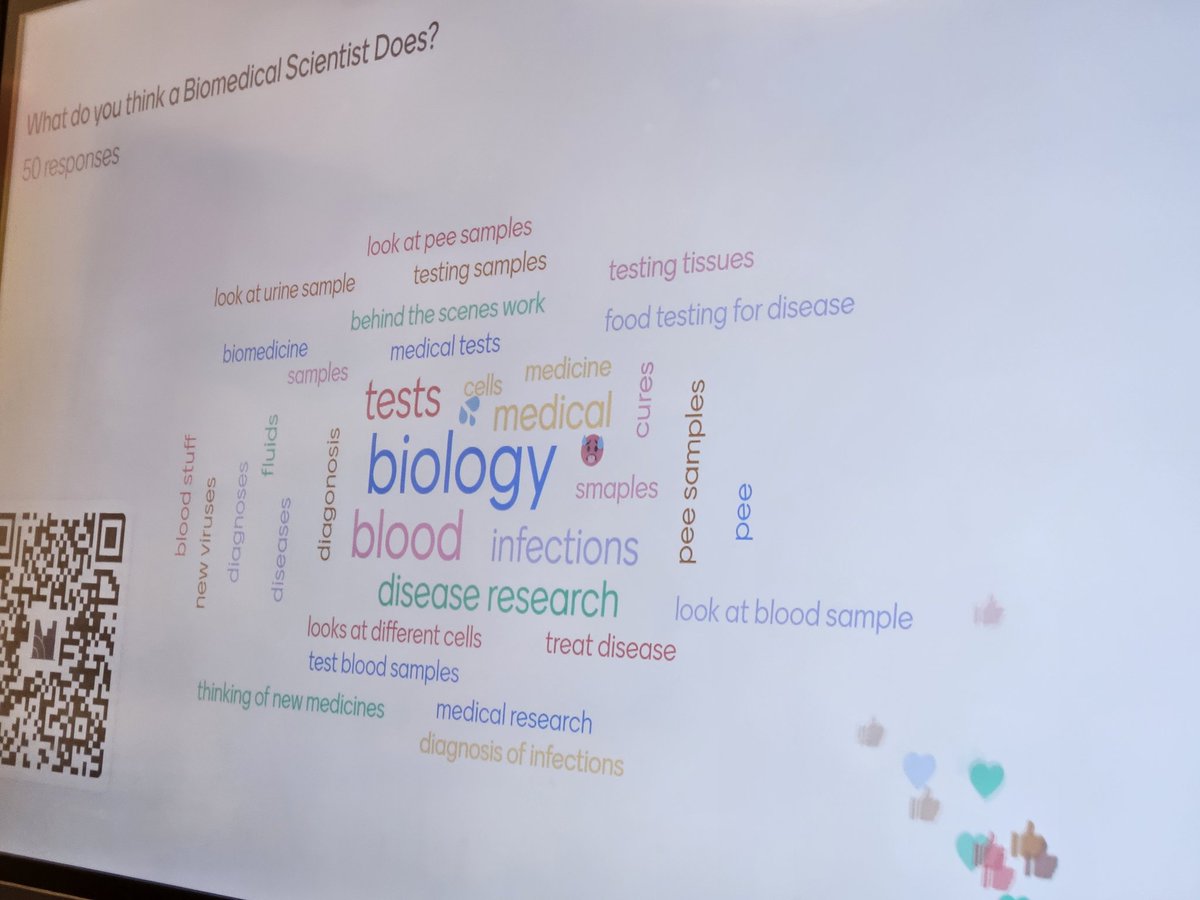 academy_dyw's tweet photo. Wonderful 'Pathways with Purpose' presentation from NHS Labs today @Linlithgow_Acad .Finding out about jobs in biomedicine, skills needed and pathways to the field. And a little bit about feet in jars, delicious smelling bacteria  and cysts that grow teeth! 😬 https://t.co/fnwO0TX391