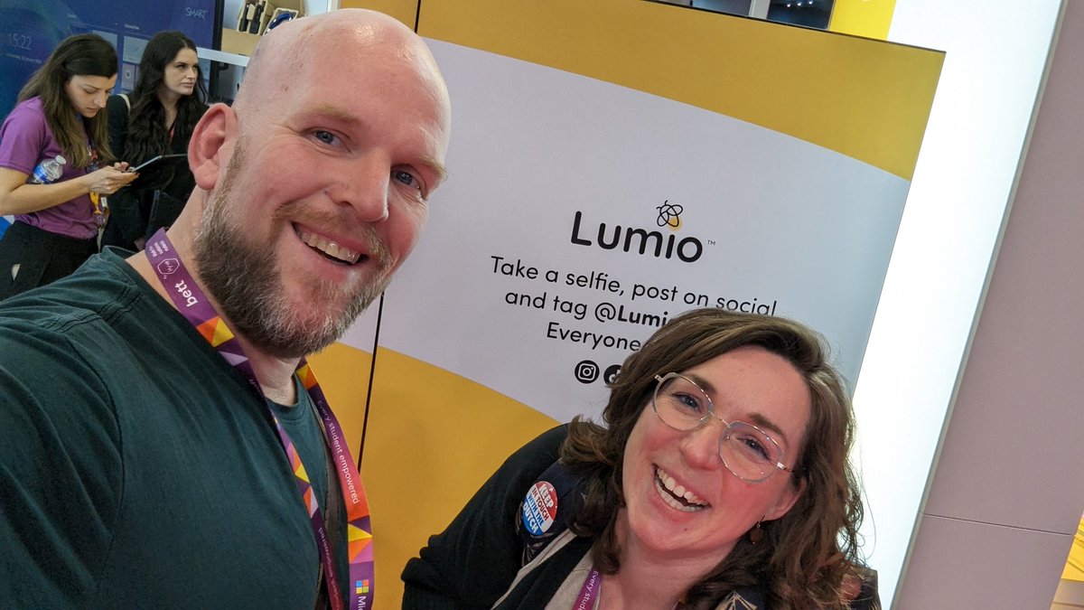 Haka78's tweet photo. @lumiosocial BETT 2024 https://t.co/QsSH2SU7dv