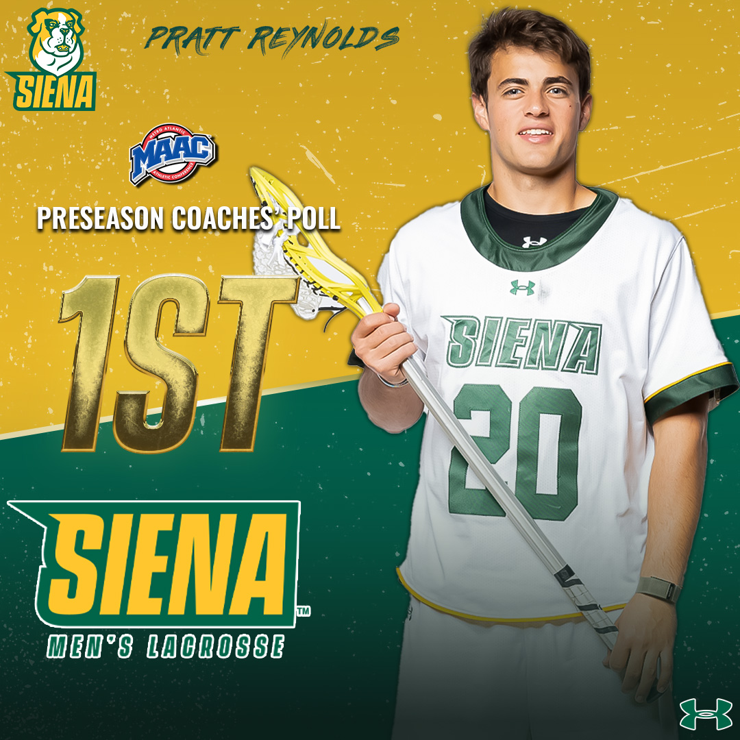 Siena Saints (@sienasaints) on Twitter photo 🥍 <a href="/SienaLacrosse/">Siena Lacrosse</a> Chosen as <a href="/MAACSports/">#MAACSports</a> Preseason Favorites 😤
Saints selected to finish on top for first time in 9⃣ seasons
3⃣ selected to All-MAAC Preseason Team 💪
📰 shorturl.at/cijI3
#MarchOn x #SienaSaints x #MAACLAX x #NCAALAX 🥍 <a href="/SienaLacrosse/">Siena Lacrosse</a> Chosen as <a href="/MAACSports/">#MAACSports</a> Preseason Favorites 😤
Saints selected to finish on top for first time in 9⃣ seasons
3⃣ selected to All-MAAC Preseason Team 💪
📰 shorturl.at/cijI3
#MarchOn x #SienaSaints x #MAACLAX x #NCAALAX