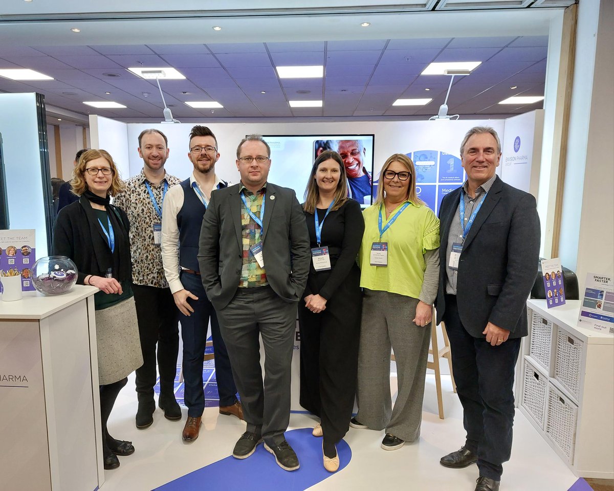EnvisionPharma's tweet photo. Join our team on the last day of #ISMPPEurope2024!
You still have time to meet us at booth #4 and learn how iEnvision, the global medical affairs platform, can help your team with efficiency, compliance, and impact across the pharmaceutical product life cycle. https://t.co/e3sOhtfzh9