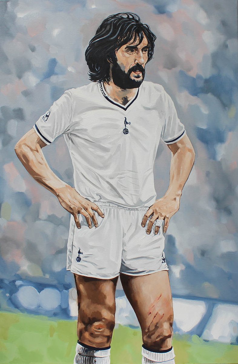 Spurs fans I need your help! Please retweet or like this post as I've only got 21 followers!! Embarrassing!! 😔 Tottenham Legends paintings are for sale. Cheers, Up The Spurs!! My website: andycooteillustration.com l @LastWordOnSpurs @Coytey @WeRTottenhamTV @BBCSteveR @SpursSouth